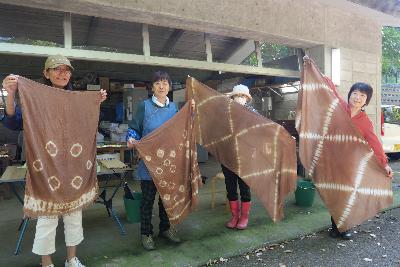 くりかっちゃ染め