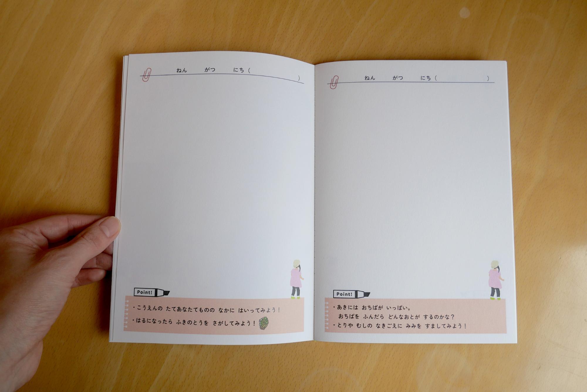 ごしょのドキドキノート中身