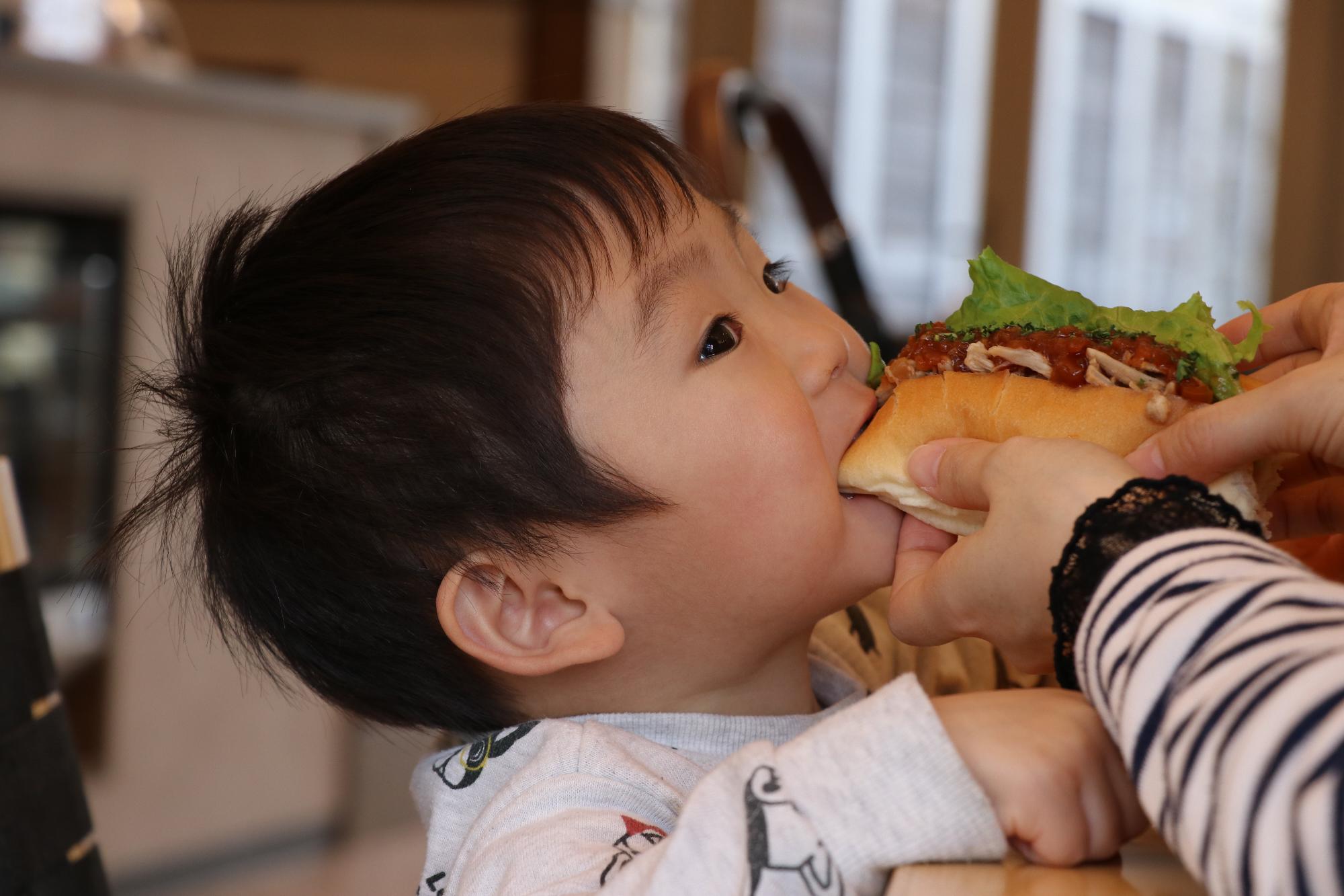 カフェのようす